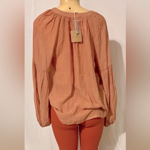 Blu Pepper for Anthropologie Button-Down Flowy Blouse - Picture 7 of 9